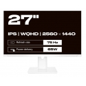 JAPANNEXT JN-IPS270WQHD75F-C65W-HSP-W kompiuterio monitorius 68,6 cm (27") 2560 x 1440 pikseliai Qua