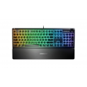 Steelseries Apex 3 klaviatūra Žaidimams USB Juoda Steelseries Apex 3 klaviatūra Žaidimams USB Juoda