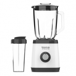 Taurus OPTIMA GO 1500 Tabletop blender 1500 W Black, White