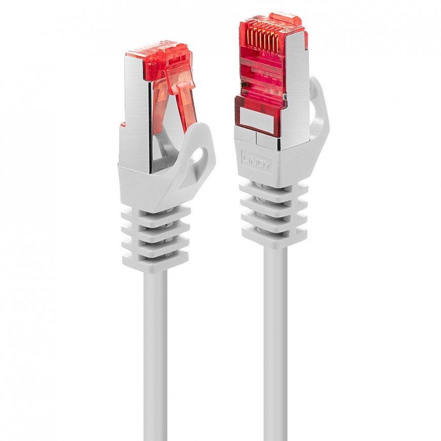Lindy 47382 tinklo kabelis Balta 1 m Cat6 S/FTP (S-STP)