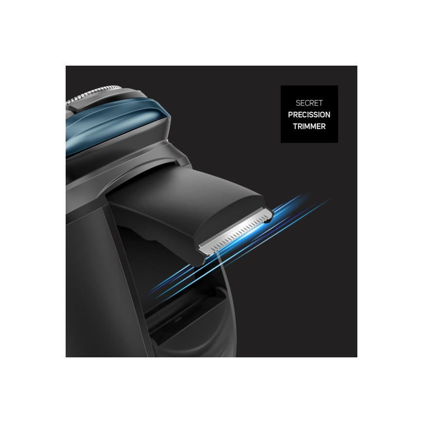 Taurus 3 Side Shave IPX7 Pöörlevad terad Trimmer Must, Sinine – 5