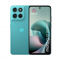 Motorola moto g57 power 17,1 cm (6.72") Divas SIM kartes Android 16.0 5G USB Veids-C 12 GB 256 GB 7000 mAh Tirkīzs