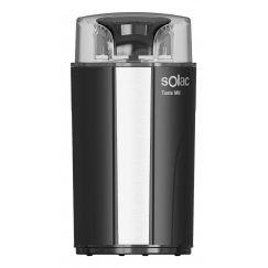 Solac S90800400 kavamalė 200 W Juoda, Nerūdijančiojo plieno