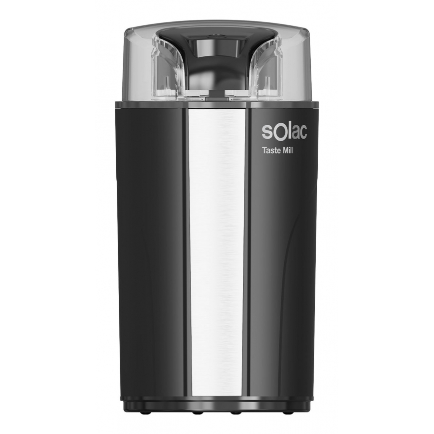Solac S90800400 coffee grinder 200 W Black, Stainless steel