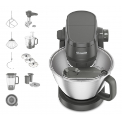 Kenwood KHC30.070GY pārtikas pārstrāde 1000 W 4,3 L Nerūsējošs tērauds, Pelēks