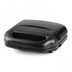 Domo DO9291C, 3 Platten 2 waffle(s) 1400 W Black