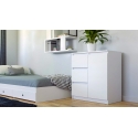 Topeshop 1D3S BIEL KPL kumode