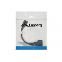 Lanberg CA-C14E-10CC-0018-BK elektrības kabelis Melns 0,18 m C14 uzmava Lanberg CA-C14E-10CC-0018-BK elektrības kabelis Melns 0,18 m C14 uzmava
