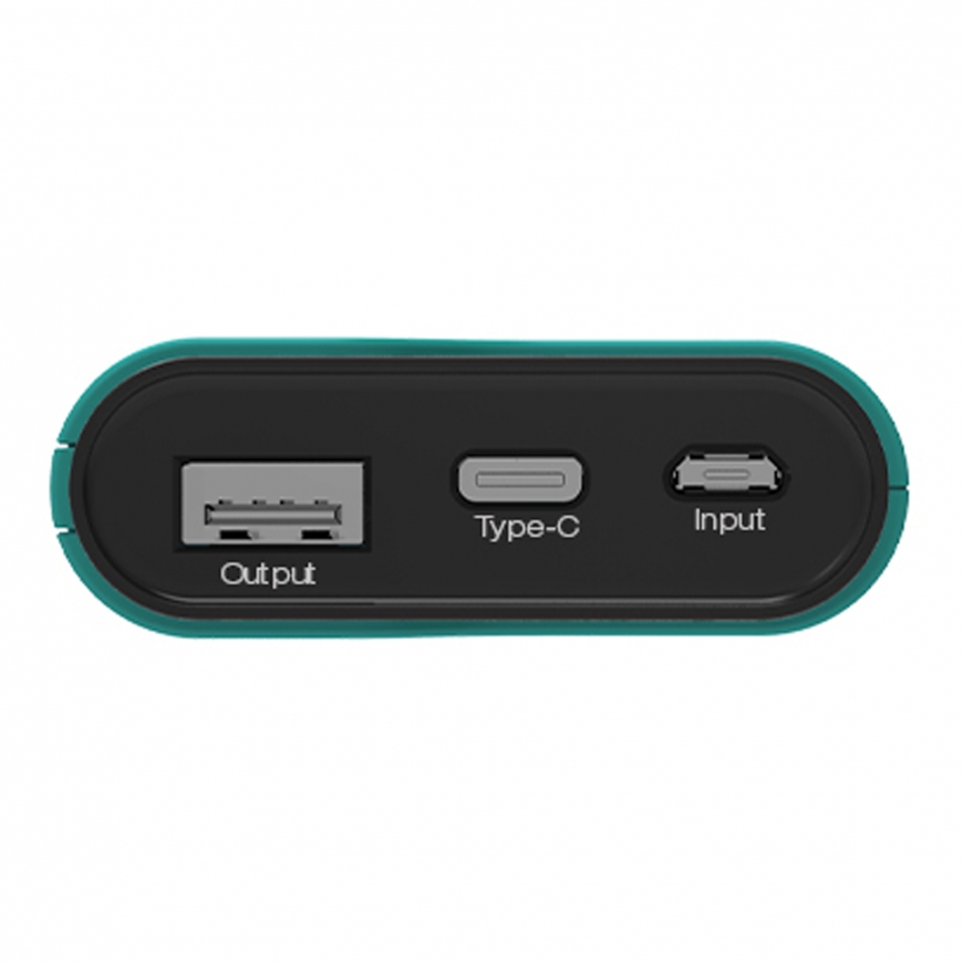RealPower PB-7500C 7500 mAh Musta, Vihreä – 2