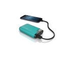 RealPower PB-7500C 7500 mAh Must, Roheline RealPower PB-7500C 7500 mAh Must, Roheline