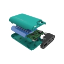 RealPower PB-7500C 7500 mAh Musta, Vihreä RealPower PB-7500C 7500 mAh Musta, Vihreä