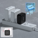 UNITEK Travel Quad Universal Black AC Indoor UNITEK Travel Quad Universal Black AC Indoor
