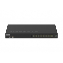 NETGEAR M4250-26G4XF-PoE+ Valdomas L2/L3 Gigabit Ethernet (10/100/1000) Maitinimas per Eternetą (PoE) 1U Juoda