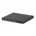 NETGEAR M4250-26G4XF-PoE+ Hallittu L2/L3 Gigabit Ethernet (10/100/1000) Power over Ethernet -tuki 1U NETGEAR M4250-26G4XF-PoE+ Hallittu L2/L3 Gigabit Ethernet (10/100/1000) Power over Ethernet -tuki 1U