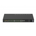 NETGEAR M4250-26G4XF-PoE+ Vadīts L2/L3 Gigabit Ethernet (10/100/1000) Power over Ethernet (PoE) 1U M NETGEAR M4250-26G4XF-PoE+ Vadīts L2/L3 Gigabit Ethernet (10/100/1000) Power over Ethernet (PoE) 1U M
