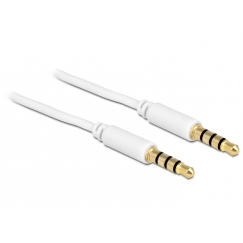 DeLOCK 83441 audio cable 2 m 3.5mm White