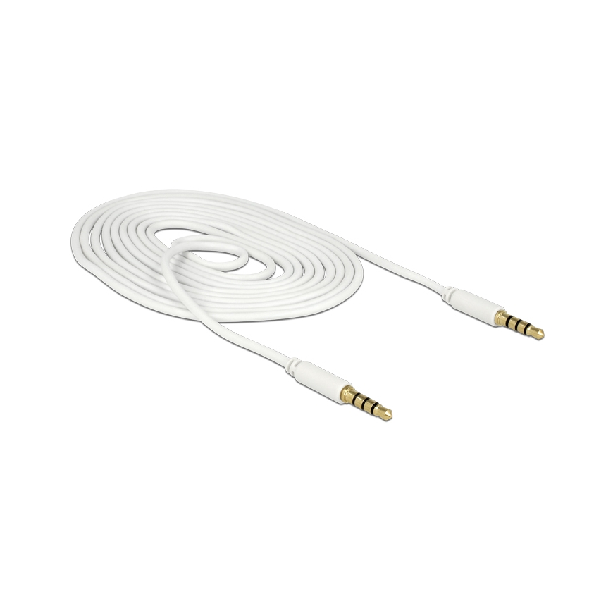DeLOCK 83441 audio cable 2 m 3.5mm White – 2