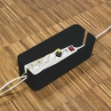 LogiLink KAB0077 juhtmete organisaator Universaalne Kaablikarbik Must 3 tk LogiLink KAB0077 juhtmete organisaator Universaalne Kaablikarbik Must 3 tk