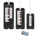 LogiLink KAB0077 juhtmete organisaator Universaalne Kaablikarbik Must 3 tk LogiLink KAB0077 juhtmete organisaator Universaalne Kaablikarbik Must 3 tk