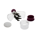 JATA AC54 manual food chopper Bordeaux, Transparent JATA AC54 manual food chopper Bordeaux, Transparent