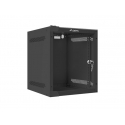 Lanberg WF10-2306-10B телекоммуникационная стойка 6U Монтируемая на стену стойка Черный