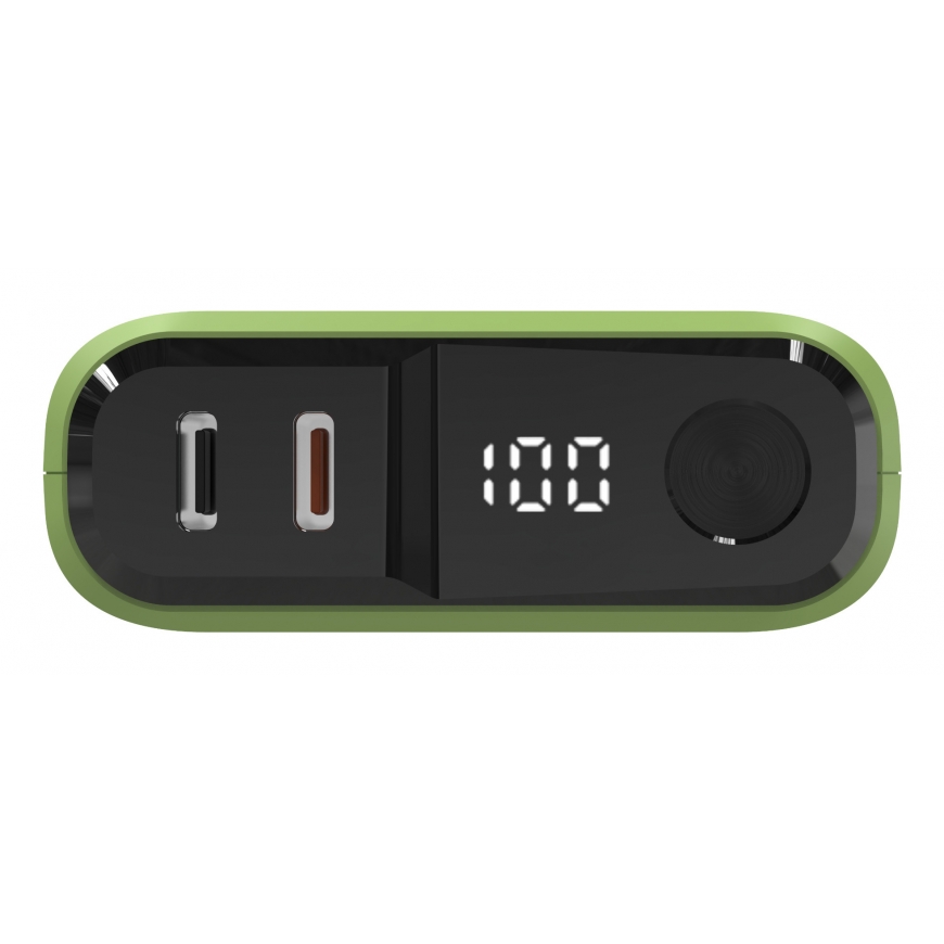 RealPower PB-10000C PD+ 10000 mAh Light Green – 2