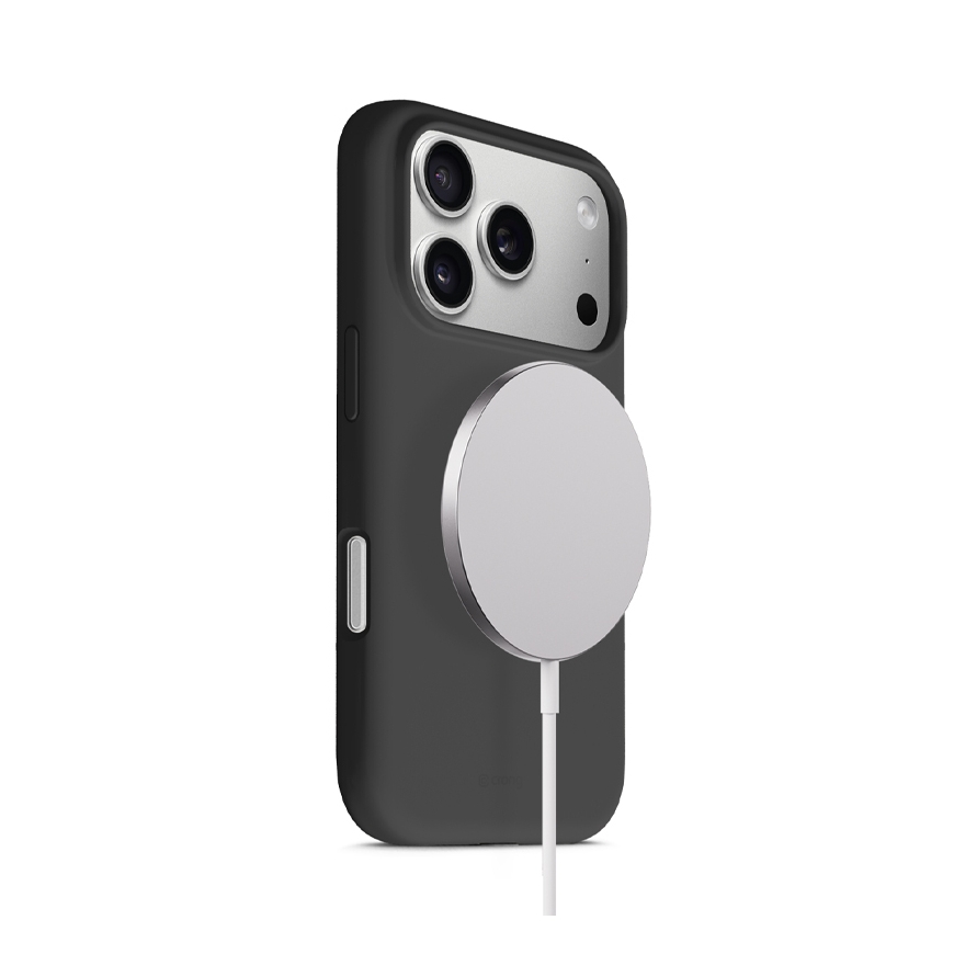 Crong Color Cover Magnetic Case with MagSafe for iPhone 17 Pro - Black