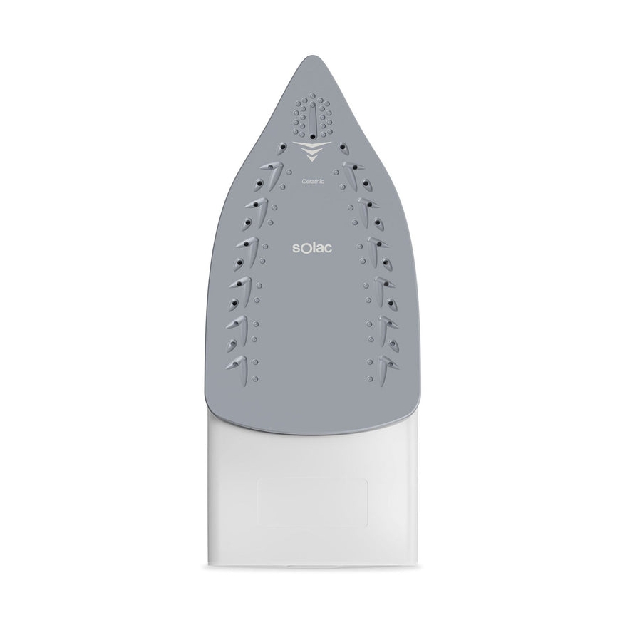 Solac PV2400 Steam iron Ceramic soleplate 2400 W Black, White – 2