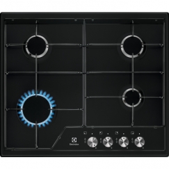 Electrolux EGS6424K Черный Встроенный 60 cm Газовый 4 зона(ы)