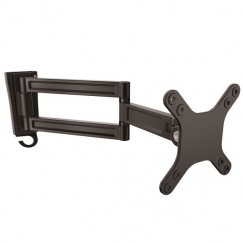 StarTech.com ARMWALLDS monitorin kiinnike ja jalusta 68,6 cm (27") Seinä Musta
