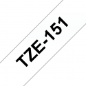 Brother TZE-151 etikečių juostelė Juoda ant skaidrios
