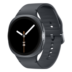 Samsung Galaxy Watch 8 3,81 cm (1.5") AMOLED 44 mm Digitāls 480 x 480 pikseļi Skārienjūtīgais ekrāns Grafīts Wi-Fi GPS