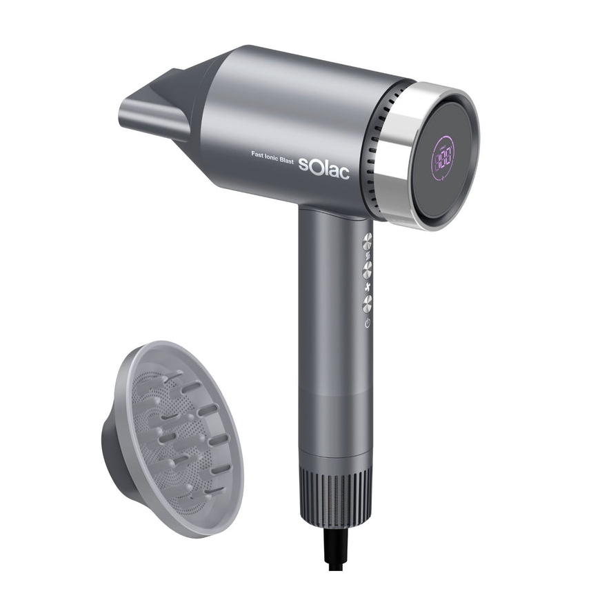 Solac Fast Ionic Blast hair dryer 1600 W Silver