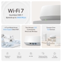 TP-Link DECO BE25(2-PACK) tinklo „Wi-Fi“ sistema Dviguba juosta (2,4 GHz / 5 GHz) Wi-Fi 7 (802.11be) TP-Link DECO BE25(2-PACK) tinklo „Wi-Fi“ sistema Dviguba juosta (2,4 GHz / 5 GHz) Wi-Fi 7 (802.11be)