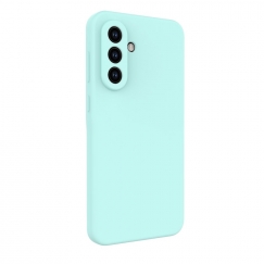 Samsung Galaxy A57 Premium Magsafe pehme puudutusega silikoonkate türkiissinine