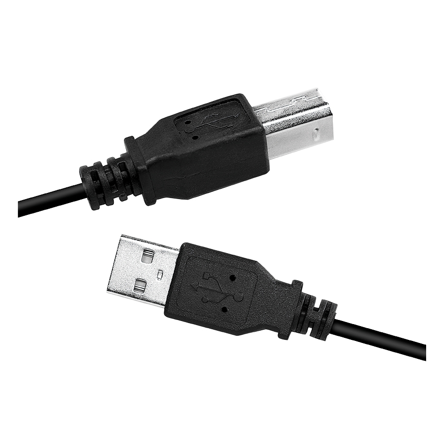 LogiLink CU0007B USB кабель USB 2.0 2 m USB A USB B Черный – 2