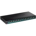 Trendnet TPE-TG161H tīkla pārslēgs Gigabit Ethernet (10/100/1000) Power over Ethernet (PoE) Melns