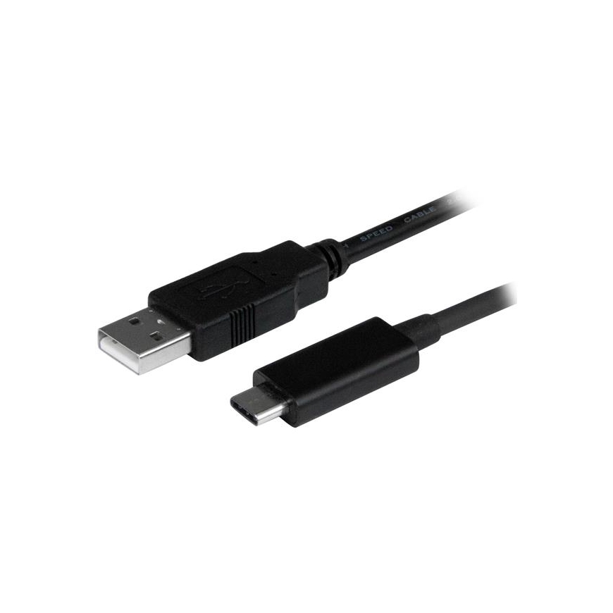 StarTech.com USB2AC1M USB кабель USB 2.0 1 m USB A USB C Черный