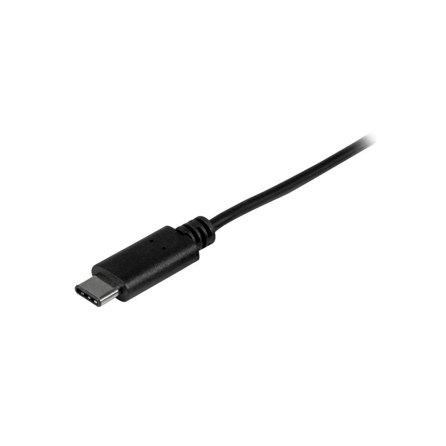 StarTech.com USB2AC1M USB kabelis USB 2.0 1 m USB A USB C Juoda – 3
