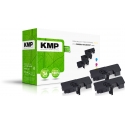 KMP 2911,3030 tonera kārtridžs 3 pcs Saderība Tirkīzzils, Fuksīns, Dzeltens KMP 2911,3030 tonera kārtridžs 3 pcs Saderība Tirkīzzils, Fuksīns, Dzeltens