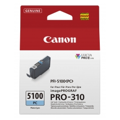 Canon PFI-5100 PC струйный картридж 1 шт Подлинный Фотографический голубой