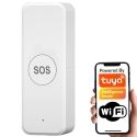 Battery-Powered SOS Alarm Button WiFi Tuya Smart