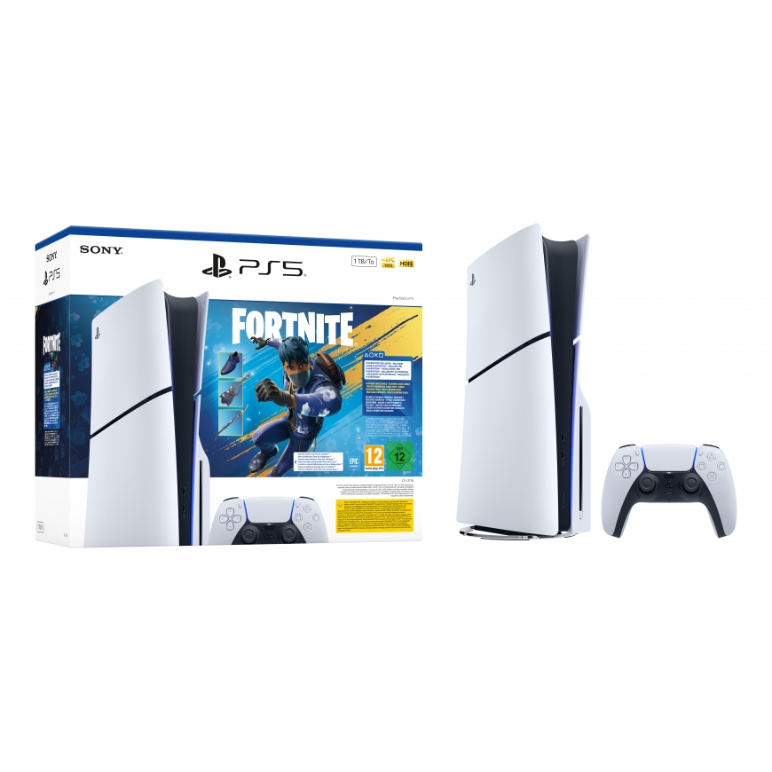 Sony PlayStation 5 - Fortnite Flowering Chaos Bundle 1 TB Wi-Fi Black, White – 3