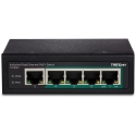 Trendnet TI-PE50 verkkokytkin Hallitsematon Fast Ethernet (10/100) Power over Ethernet -tuki Musta Trendnet TI-PE50 verkkokytkin Hallitsematon Fast Ethernet (10/100) Power over Ethernet -tuki Musta