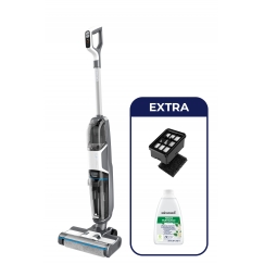 Bissell CrossWave HF3 Cordless Select Вертикальный пылесос Аккумулятор Сухой и мокрый Без мешка 0 L 255 W Серый, Белый