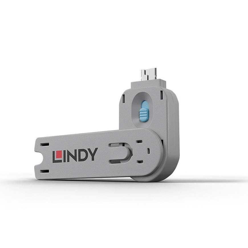 Lindy 40622 porta bloķētājs Pieslēgvietas bloķēšanas