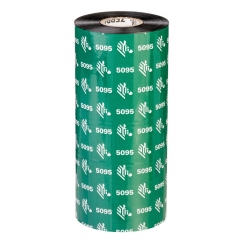 Zebra 5095 HighPerformance Resin termiskā lente 450 m Melns