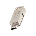 PNY HP x206C USB zibatmiņa 32 GB USB Type-A / USB Type-C 3.2 Gen 1 (3.1 Gen 1) Sudrabs PNY HP x206C USB zibatmiņa 32 GB USB Type-A / USB Type-C 3.2 Gen 1 (3.1 Gen 1) Sudrabs