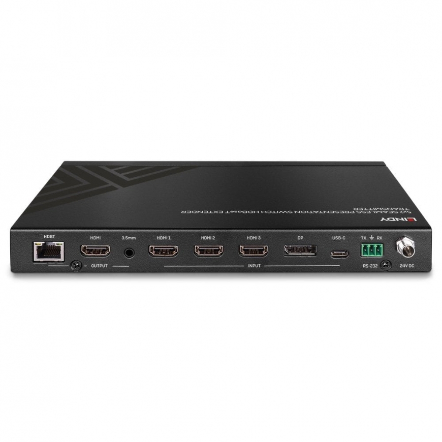 Lindy 5 Port Seamless Presentation Switch HDBaseT Extender - Transmitter – 4
