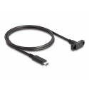 DeLOCK 87824 USB кабель USB 3.2 Gen 2 (3.1 Gen 2) 1 m USB C Черный DeLOCK 87824 USB кабель USB 3.2 Gen 2 (3.1 Gen 2) 1 m USB C Черный